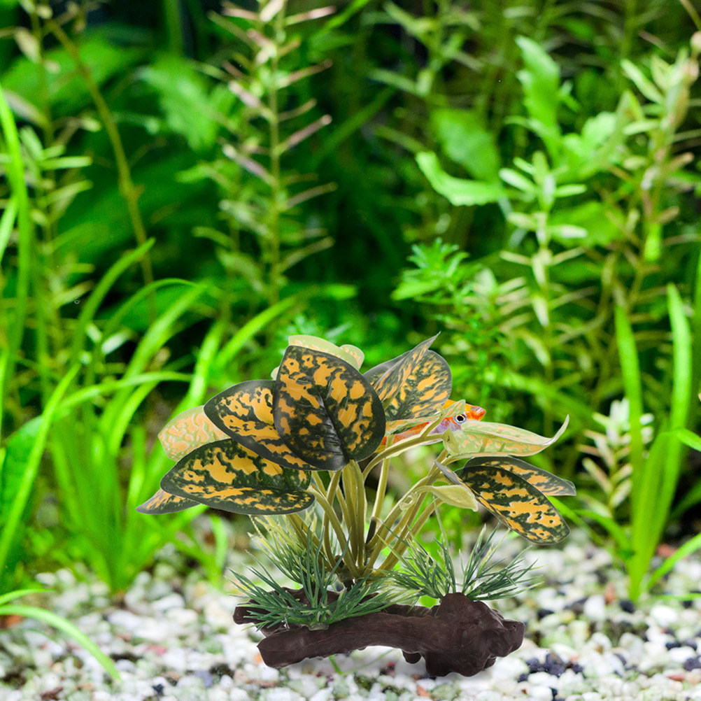 Planted Aquarium For Betta - 2Pcs Realistic Artificial Aquarium Plants Lifelike