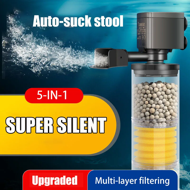 Aquarium Plant Iron - 220V 5 Trong 1 Im Lặng