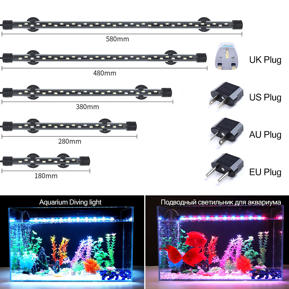 Aquarium Plant Diseases - 90-260V Bể Cá Đèn LED Chống