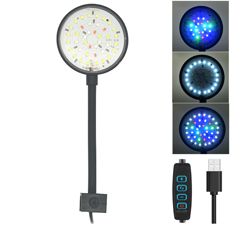 USB Aquarium LED Lamp Fish Tan - đánh giá và giá Aquarium Plant Iron