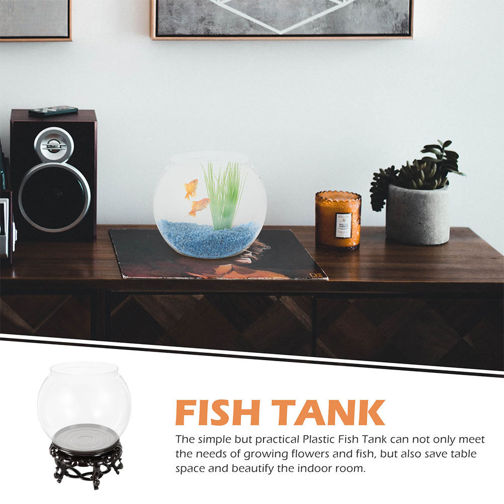 1Set Delicate Clear Fish Bowl  - đánh giá và giá Planted Aquarium Bowl