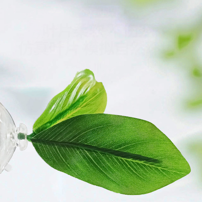 1 Pc Green Leaf Hammock For Be - đánh giá và giá Planted Aquarium For Betta