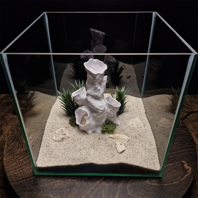 Hot Sale 3D Printed Coral Tunn - đánh giá và giá Planted Aquarium For Betta