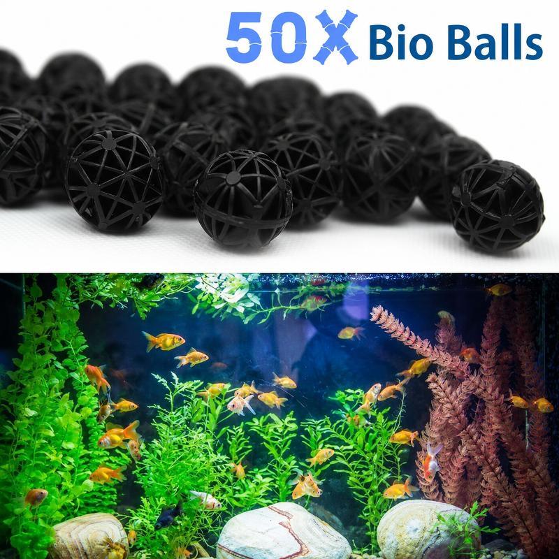 50Pcs 16mm Aquarium Bio Filter - đánh giá và giá Aquarium Plant Fertilizer