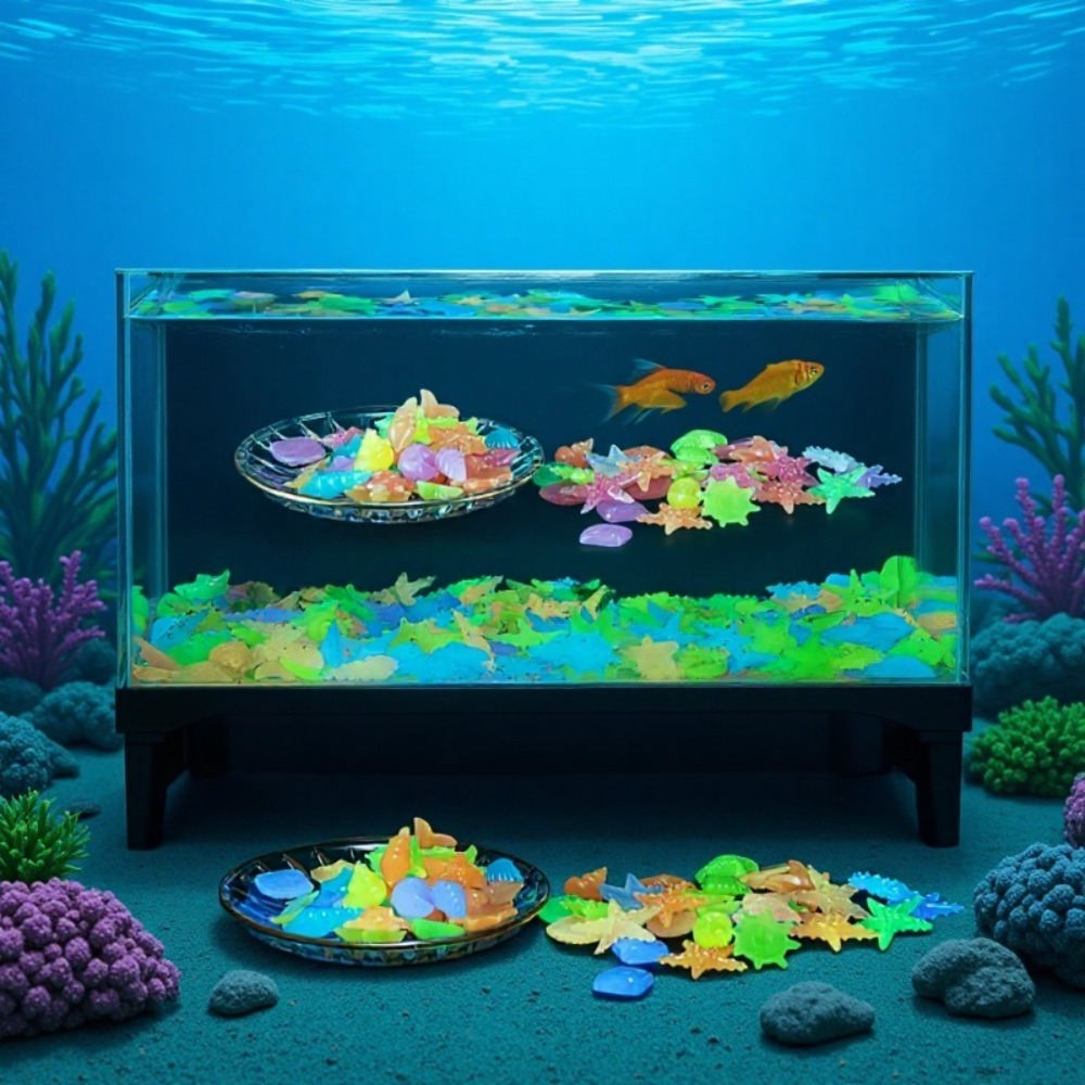 Glowing Luminous Ocean Stones  - đánh giá và giá Planted Aquarium Parameters