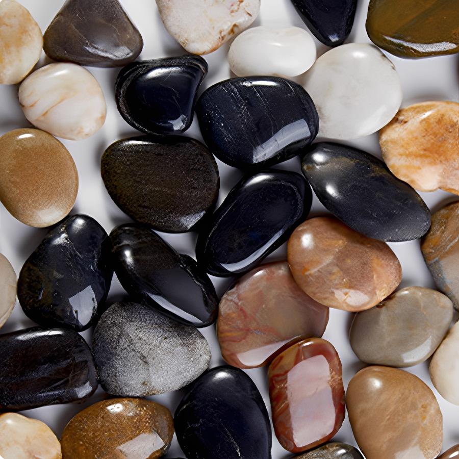 300-700g Smooth River Pebbles, - đánh giá và giá Aquarium Planted