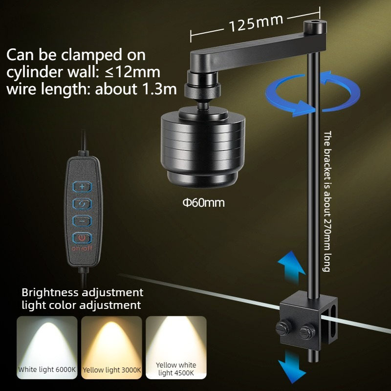 Fish Tank Light LED 3 Colors W - đánh giá và giá Aquarium Plant Iron