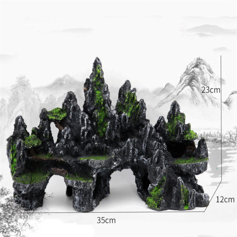 1 Chiếc Siêu Size Lớn Rockery  - đánh giá và giá Aquarium Planet