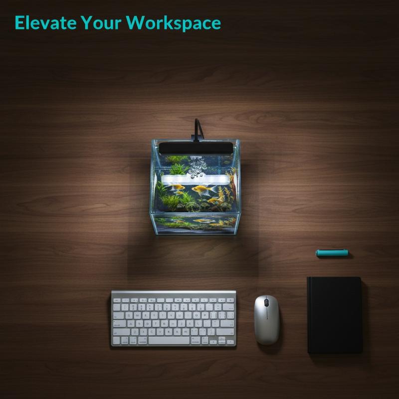 USB Aquarium Clip Light Flexib - đánh giá và giá Aquarium Planted