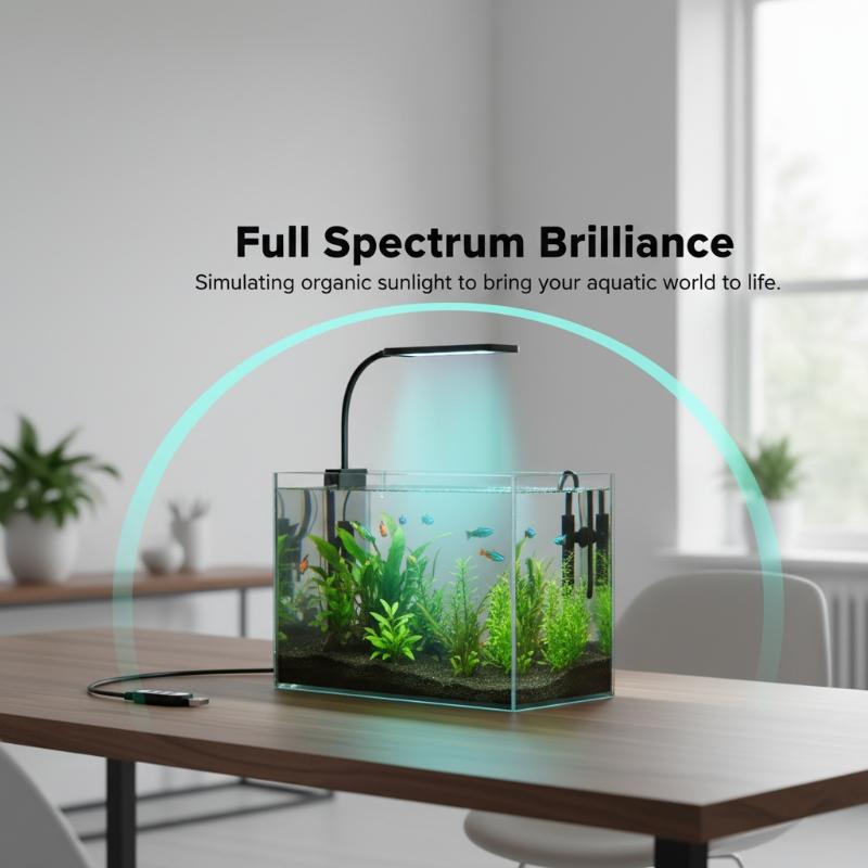 USB Aquarium Clip Light Flexib - đánh giá và giá Aquarium Planted