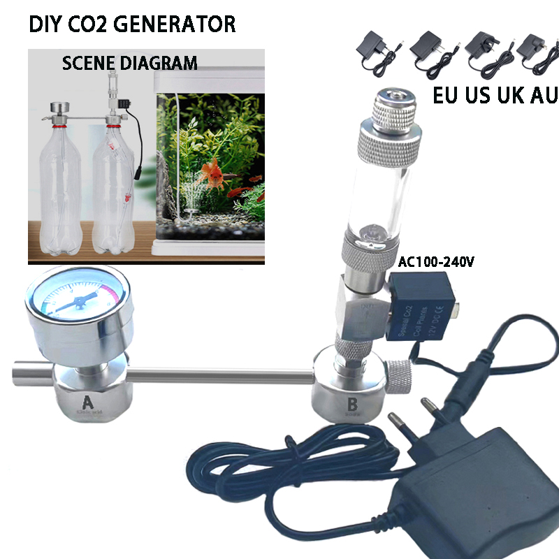 Aquarium DIY CO2 Generator Sys - đánh giá và giá Planted Aquarium Parameters