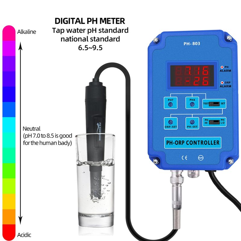 T22C Digital 2&1 PH ORP Monito - đánh giá và giá Planted Aquarium Ph