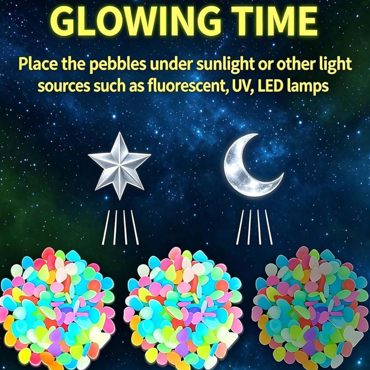 Colorful Glow In The Dark Lumi - đánh giá và giá Aquarium Planted