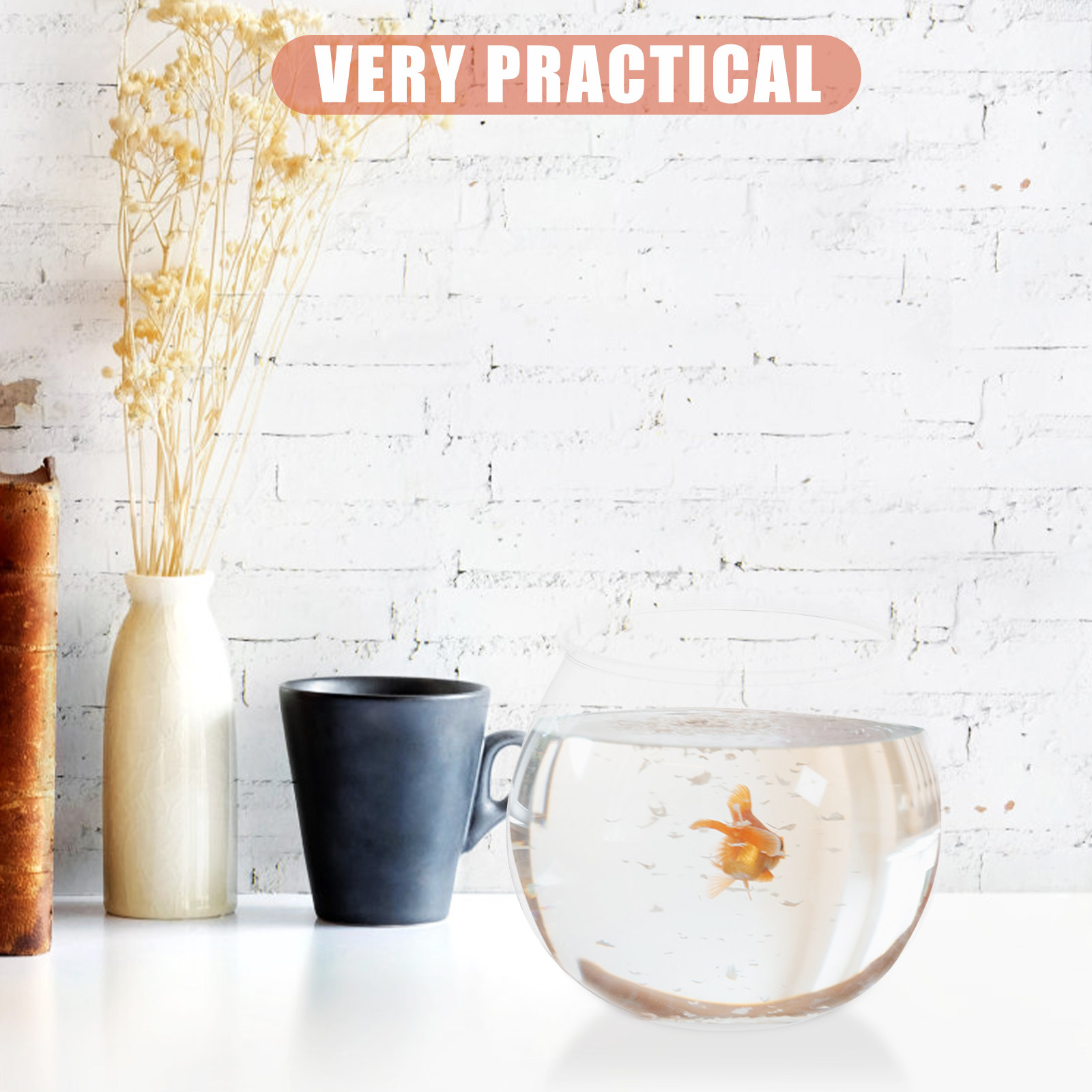4Pcs Small Plastic Fish Tank T - đánh giá và giá Planted Aquarium Bowl