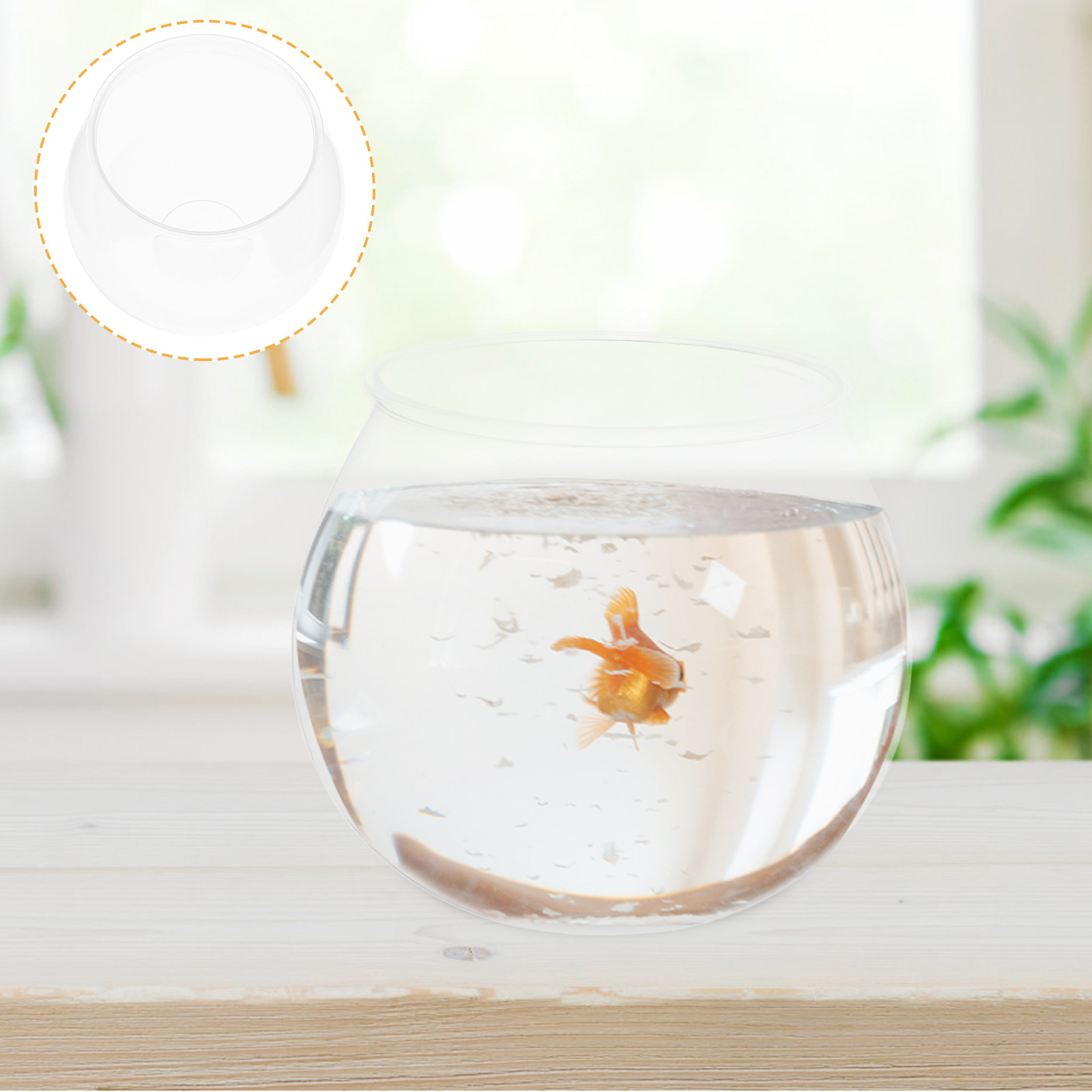 4Pcs Small Plastic Fish Tank T - đánh giá và giá Planted Aquarium Bowl