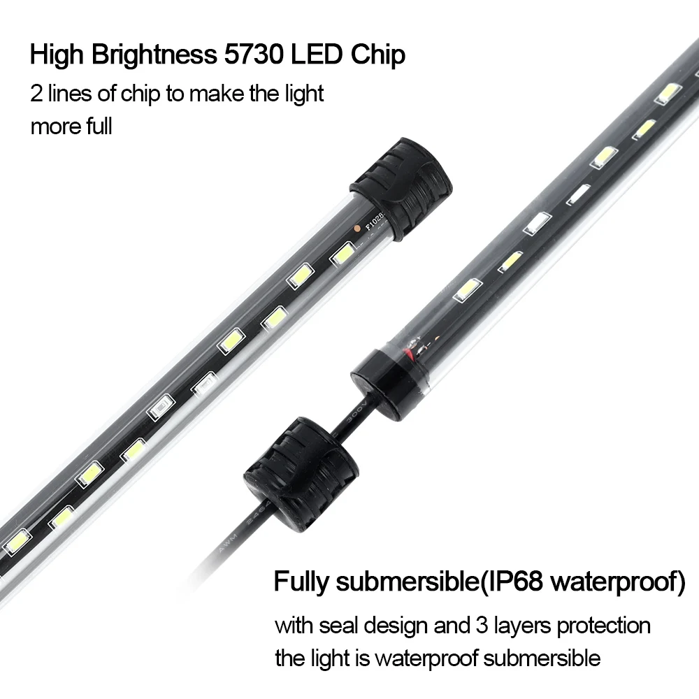 58CM  Aquarium Light LED Plant - đánh giá và giá Aquarium Plant Diseases
